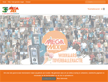 Tablet Screenshot of megamix.nl